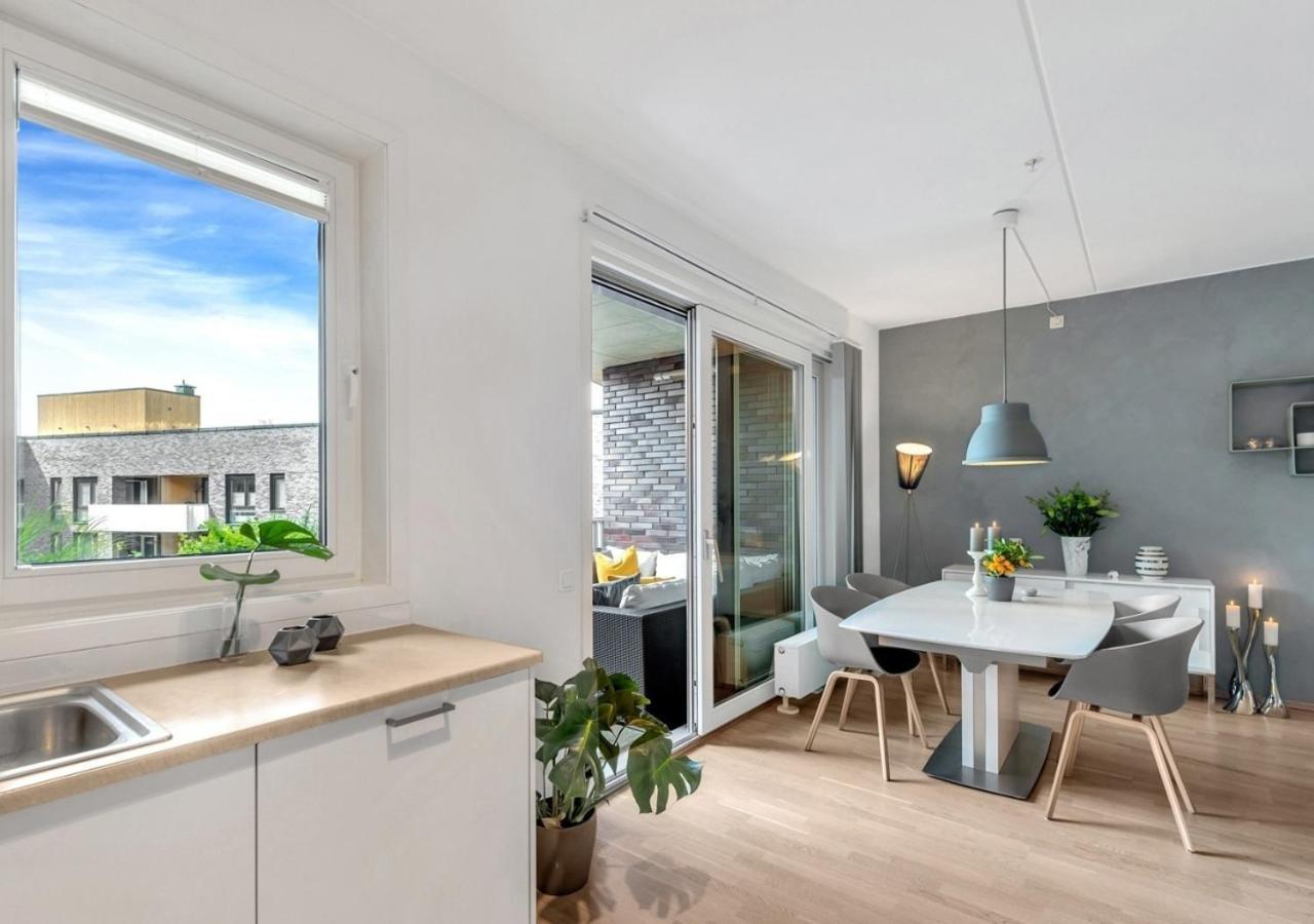 Seaside Apt - 2 Sunny Balconies - Modern - 6 Pax Oslo Exterior photo