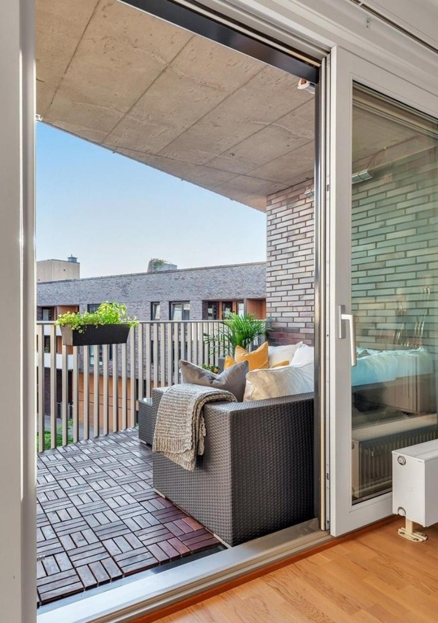 Seaside Apt - 2 Sunny Balconies - Modern - 6 Pax Oslo Exterior photo